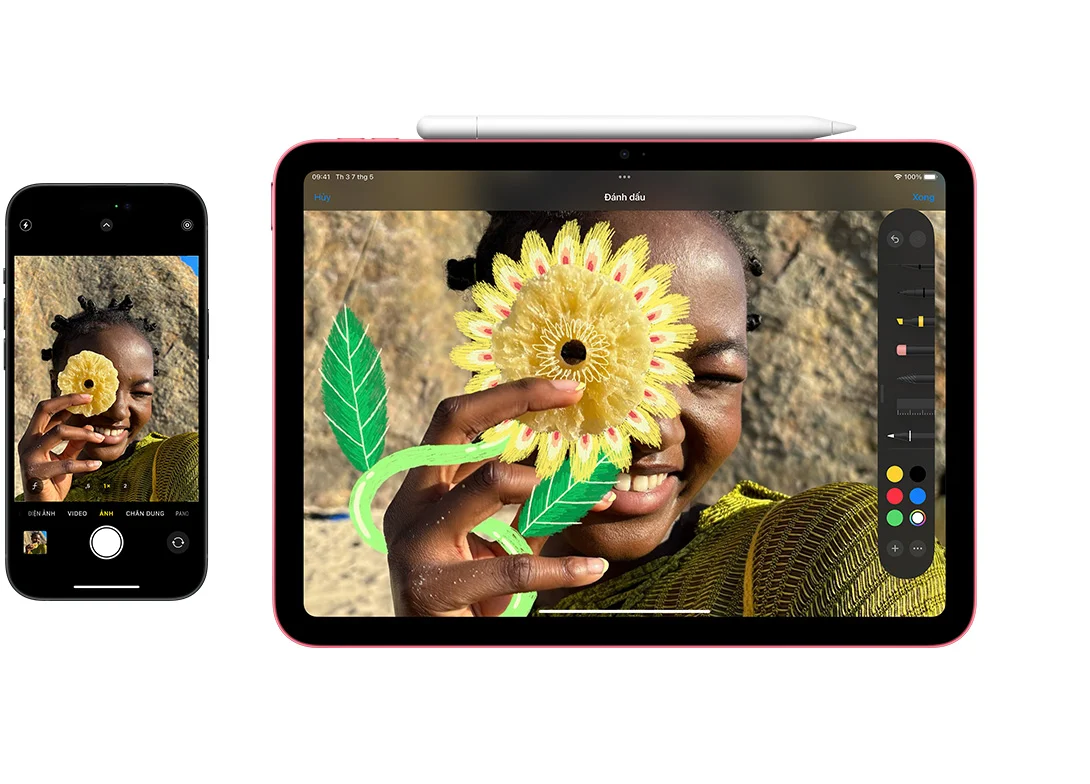 iPad Gen 10 màu iPad Gen 10 — màu khác cùng dòng